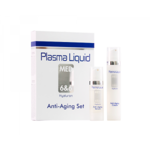 PLASMA LIQUID MED Anti-Aging Set Cre.+ Serum Hyaluron.