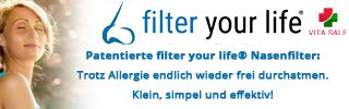filter your life® Nasenfilter